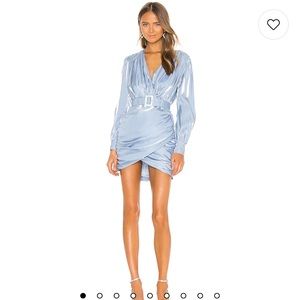 Song of Style Tucker Mini Dress in Clearwater Blue XXS